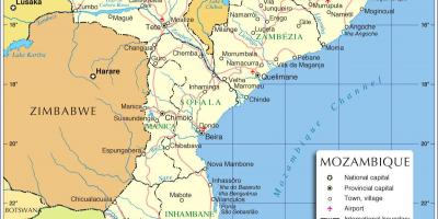 Maputo, Mozambique mapa